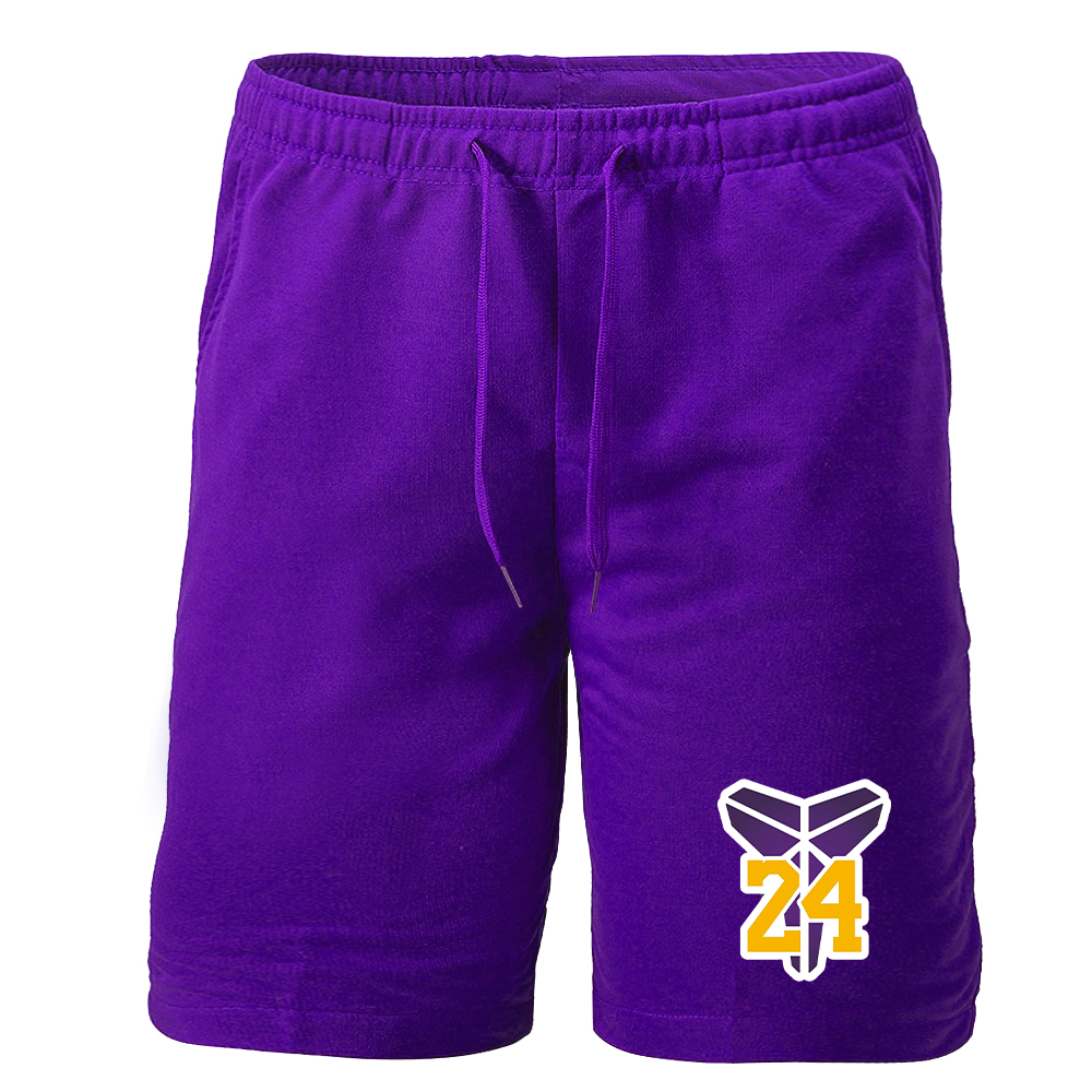 Men's Kobe Bryant Mamba 24 Athletic Fleece Shorts