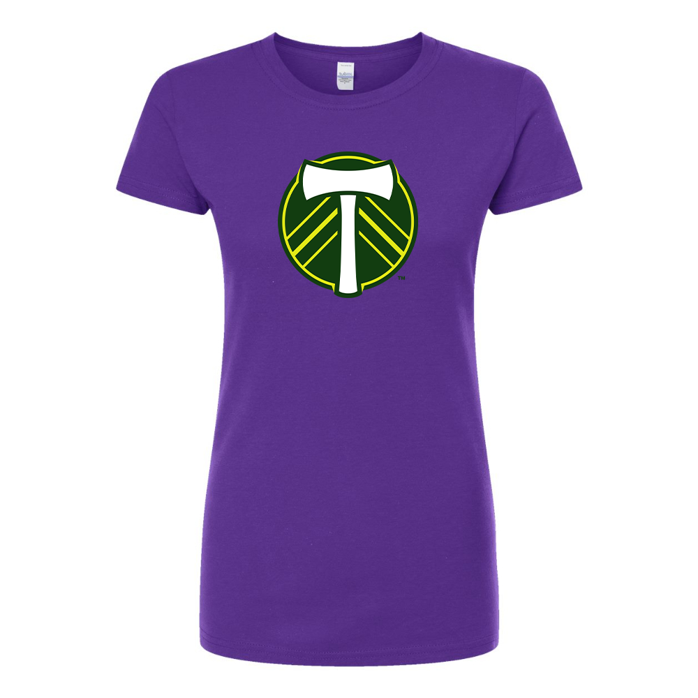 Women's Portland Timbers FC Round Neck T-Shirt