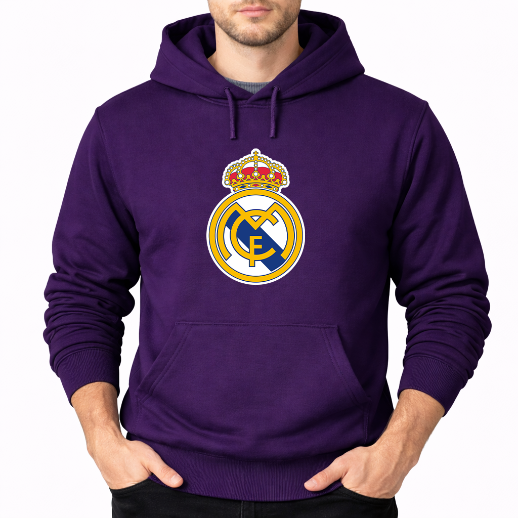 Men’s Real Madrid Soccer Pullover Hoodie