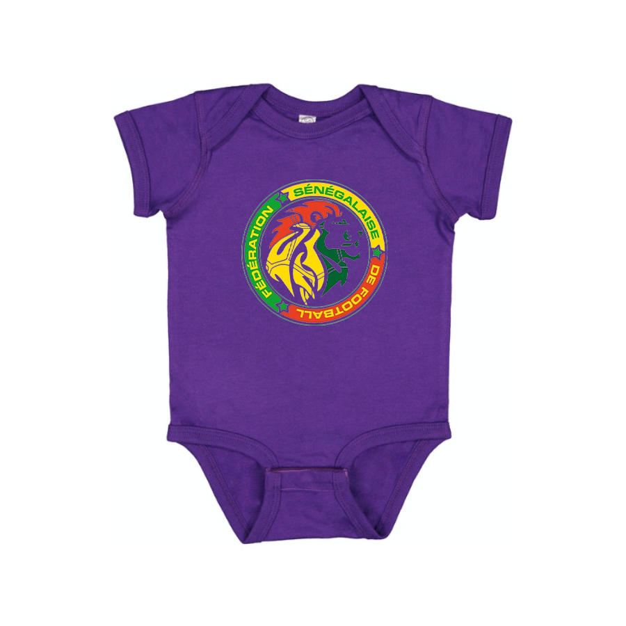 Senegal National Soccer Team Baby Romper Onesie