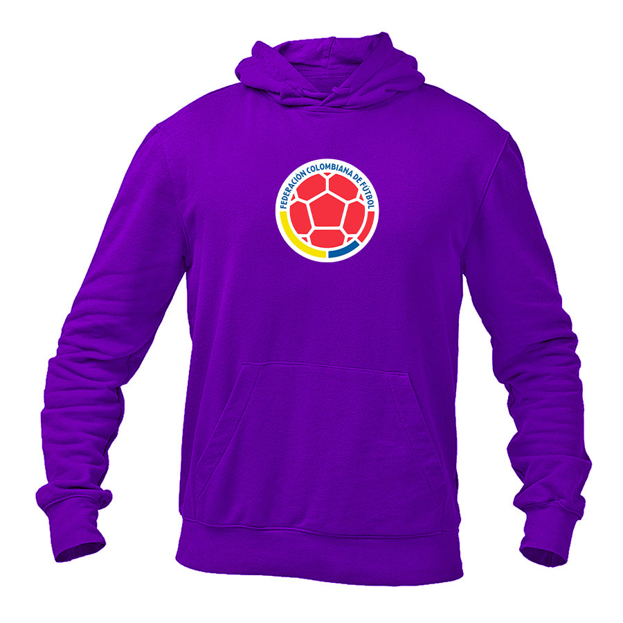 Men's Colombia National Soccer Team Pullover Hoodie