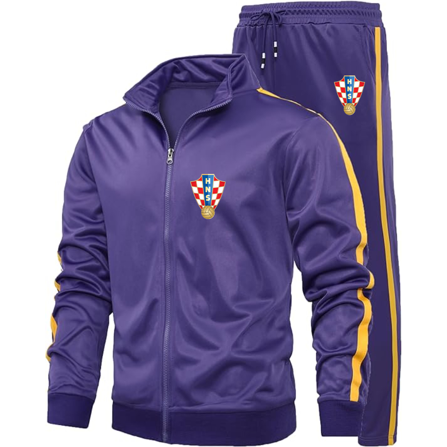 Men's Croatia National Soccer Team Dri-Fit TrackSuit