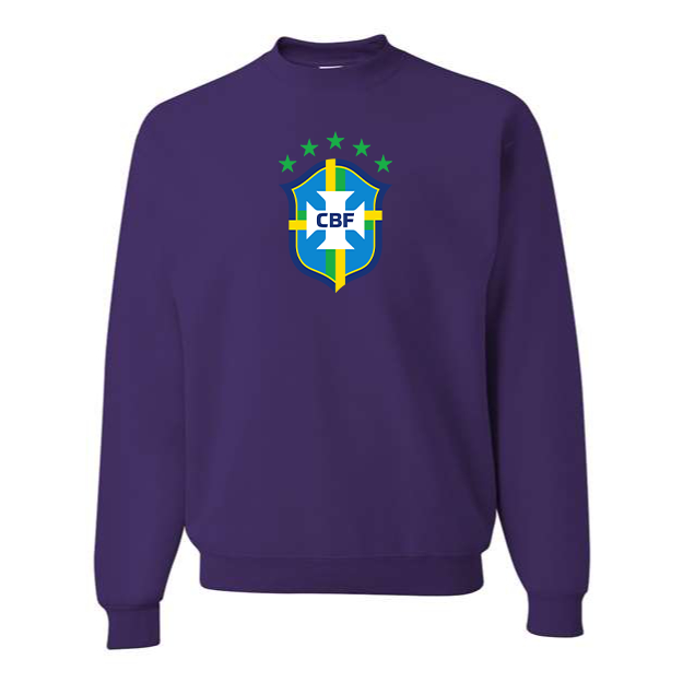 Men's Brazil National Soccer Team Crewneck Sweatshirt