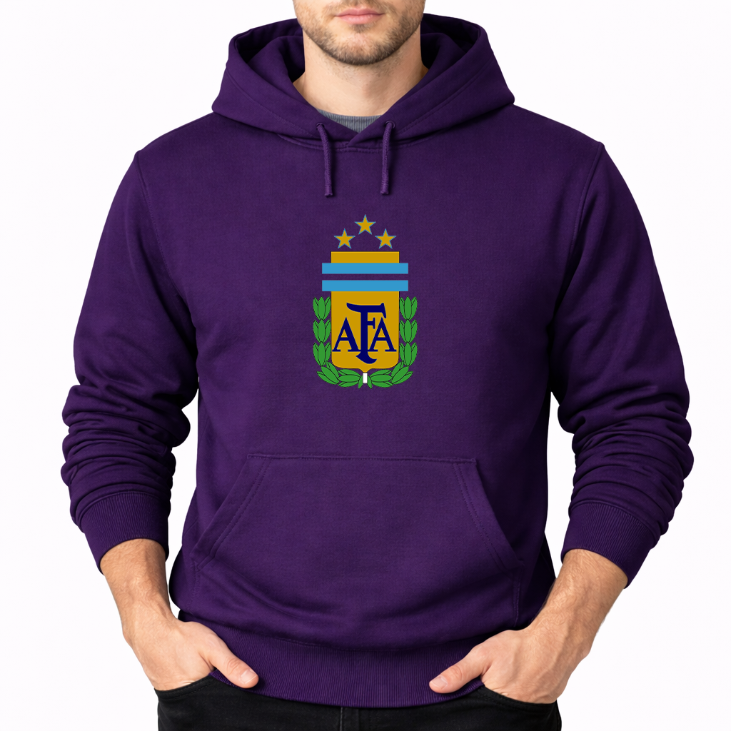 Men's Argentina National Soccer Team Pullover Hoodie