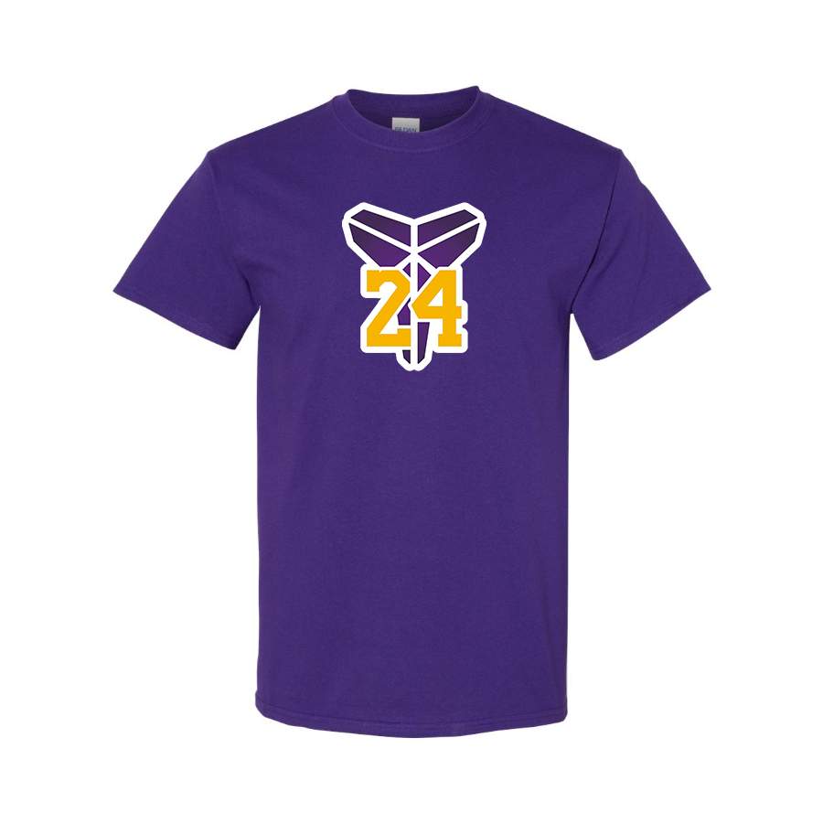 Youth Kids Kobe Bryant Mamba 24 Cotton T-Shirt