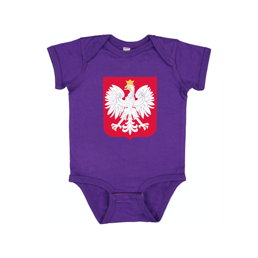 Poland National Soccer Team Baby Romper Onesie