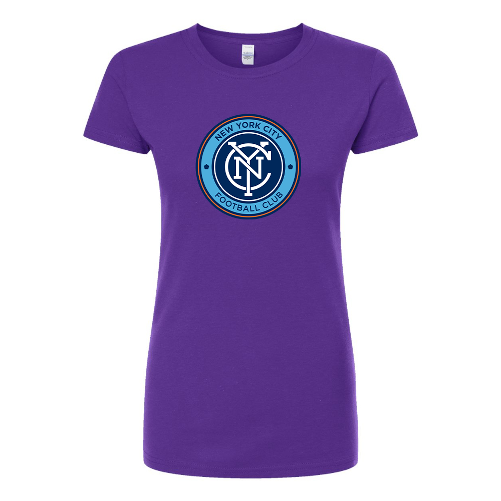 Women's New York City FC Round Neck T-Shirt