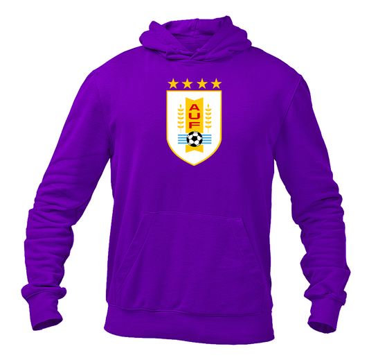 Men's Uruguay National Soccer Team Pullover Hoodie