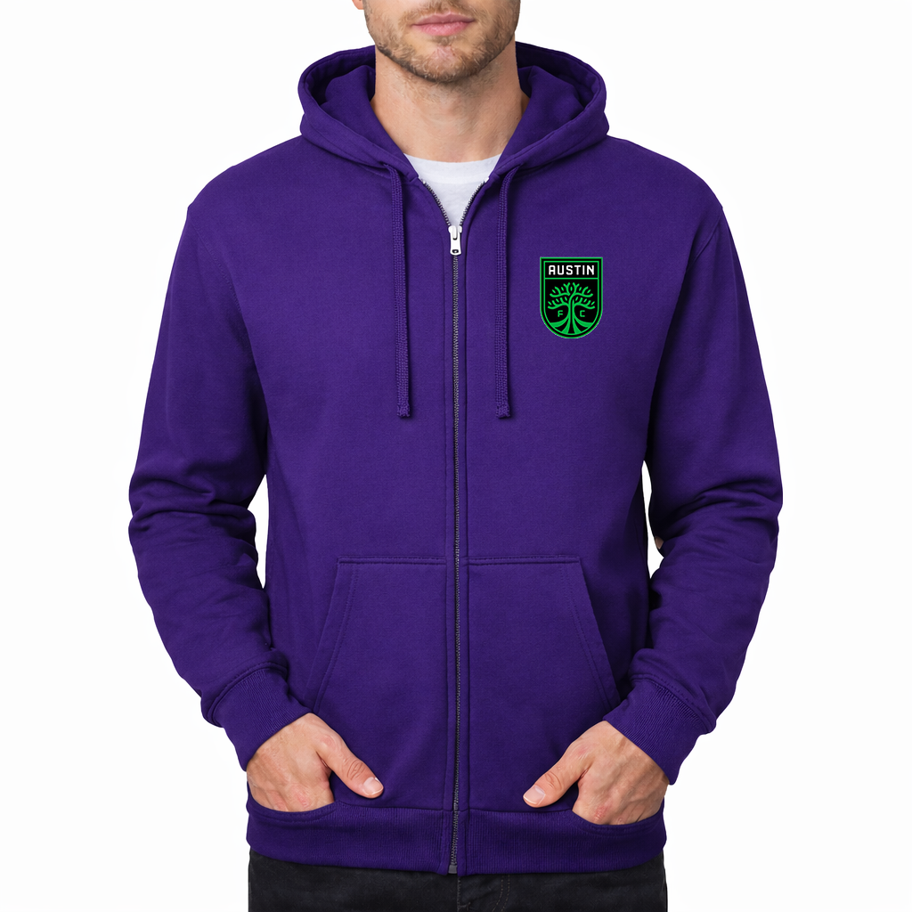 Men's Austin FC Zipper Hoodie