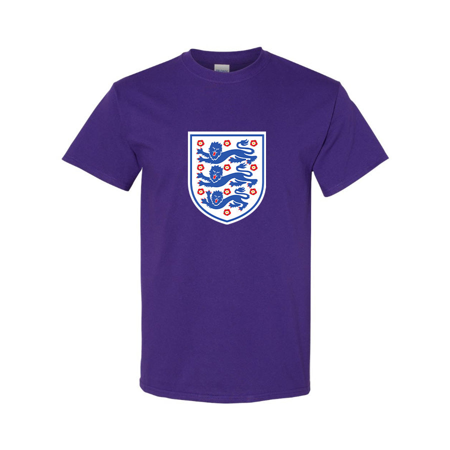 Youth Kids England National Football Team Cotton T-Shirt