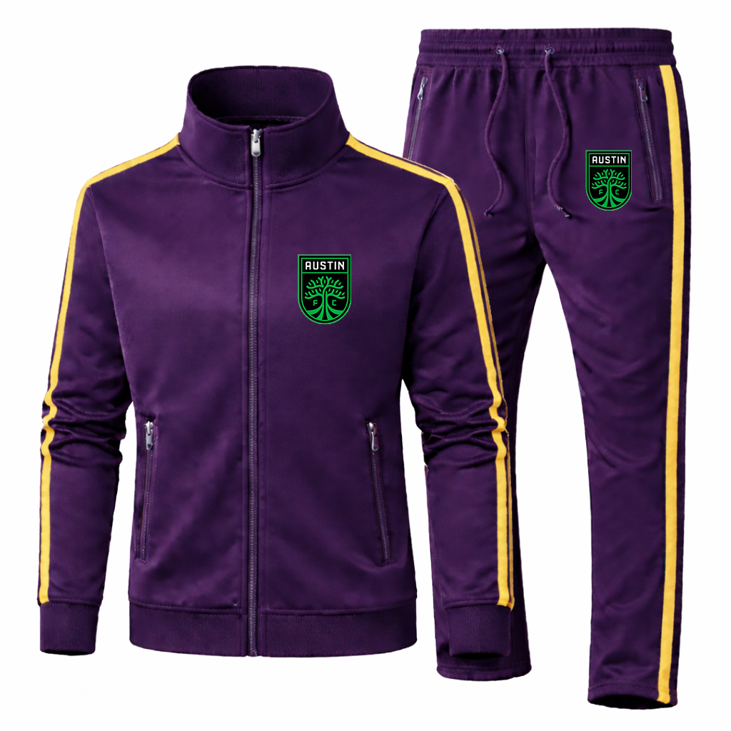 Men's Austin FC Logo Dri-Fit TrackSuit