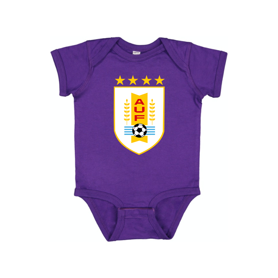 Uruguay National Soccer Team Baby Romper Onesie