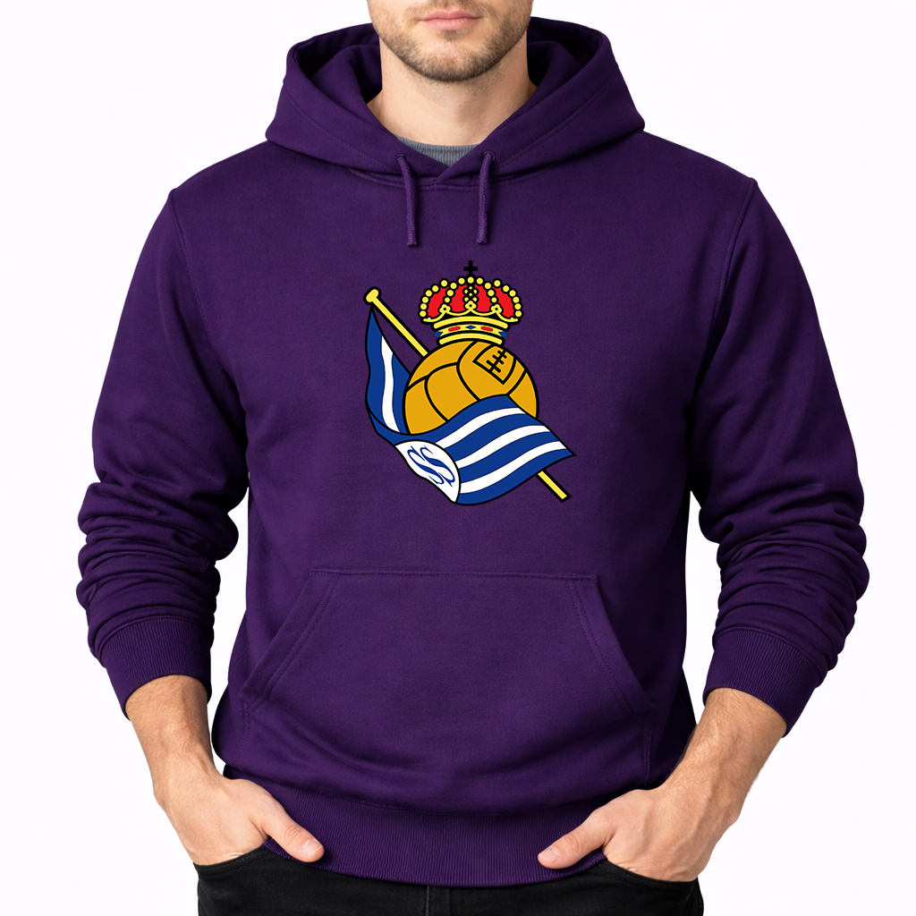 Men's Real Sociedad FC Pullover Hoodie