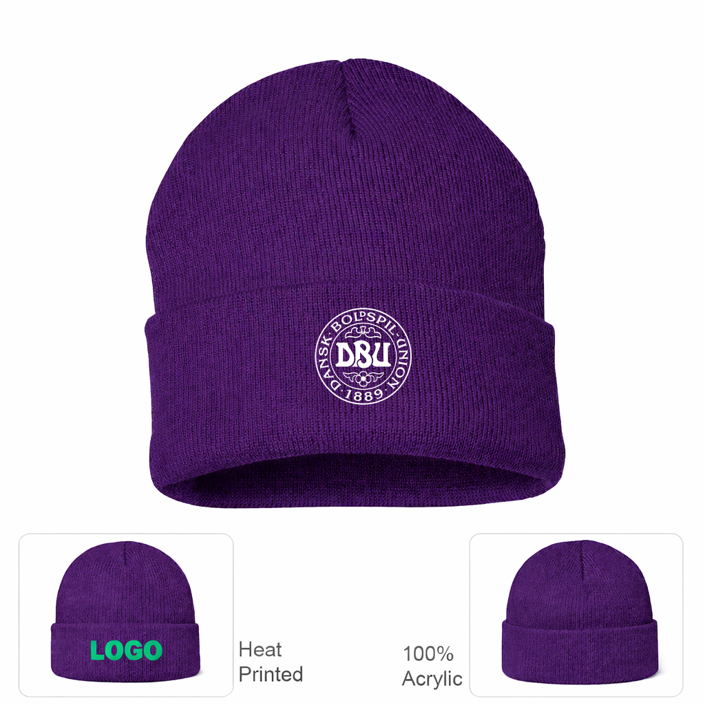 Denmark Soccer Beanie Hat
