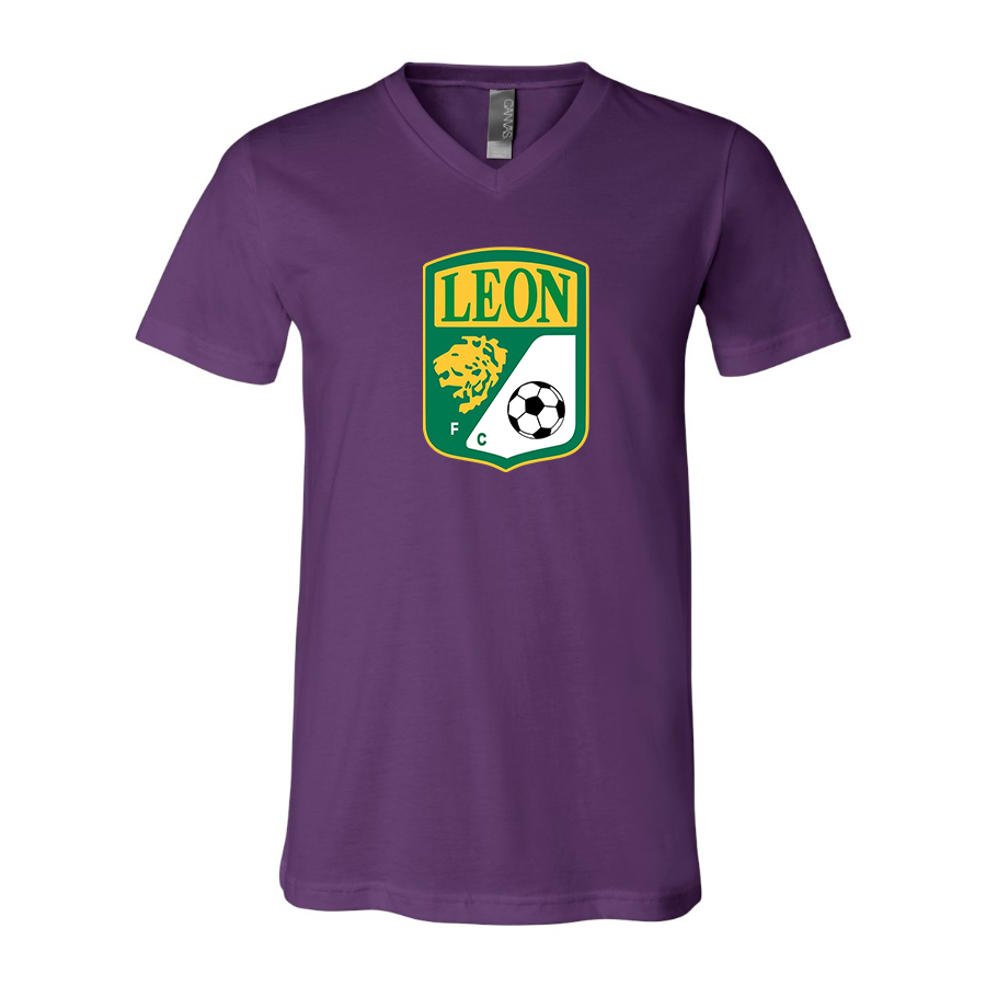 Men’s  Leon FC - BELLA + CANVAS - Jersey V-Neck Tee - 3005 (Copy)