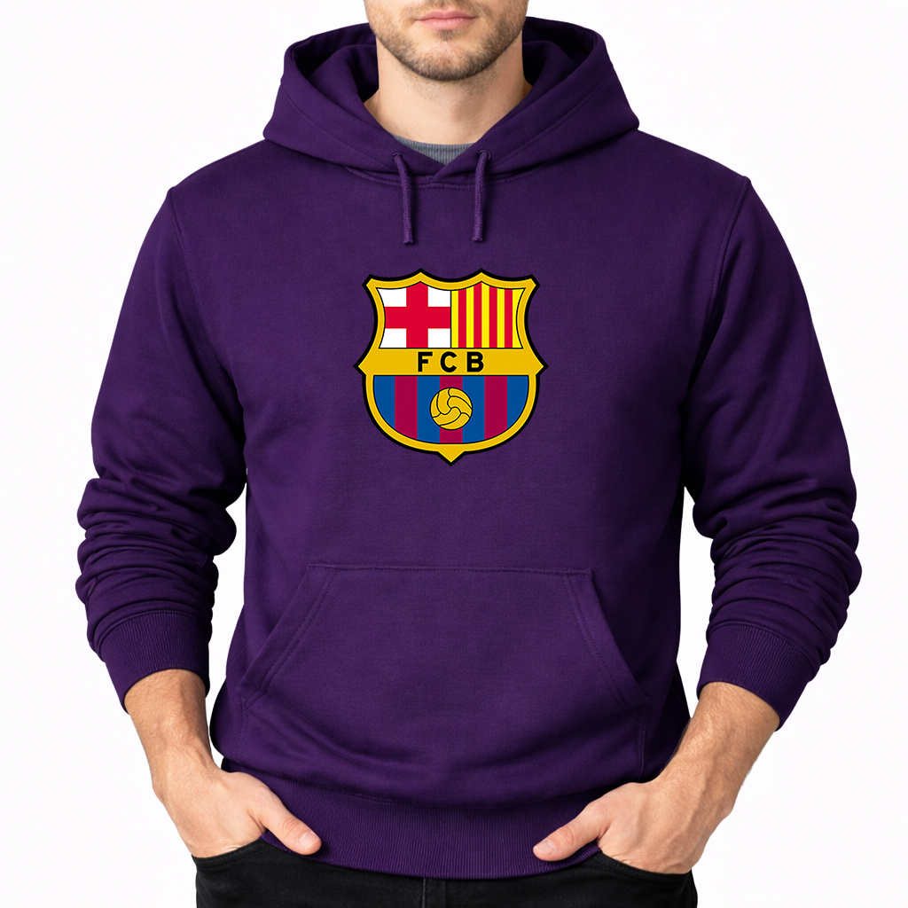 Men's F.C. Barcelona Soccer Pullover Hoodie