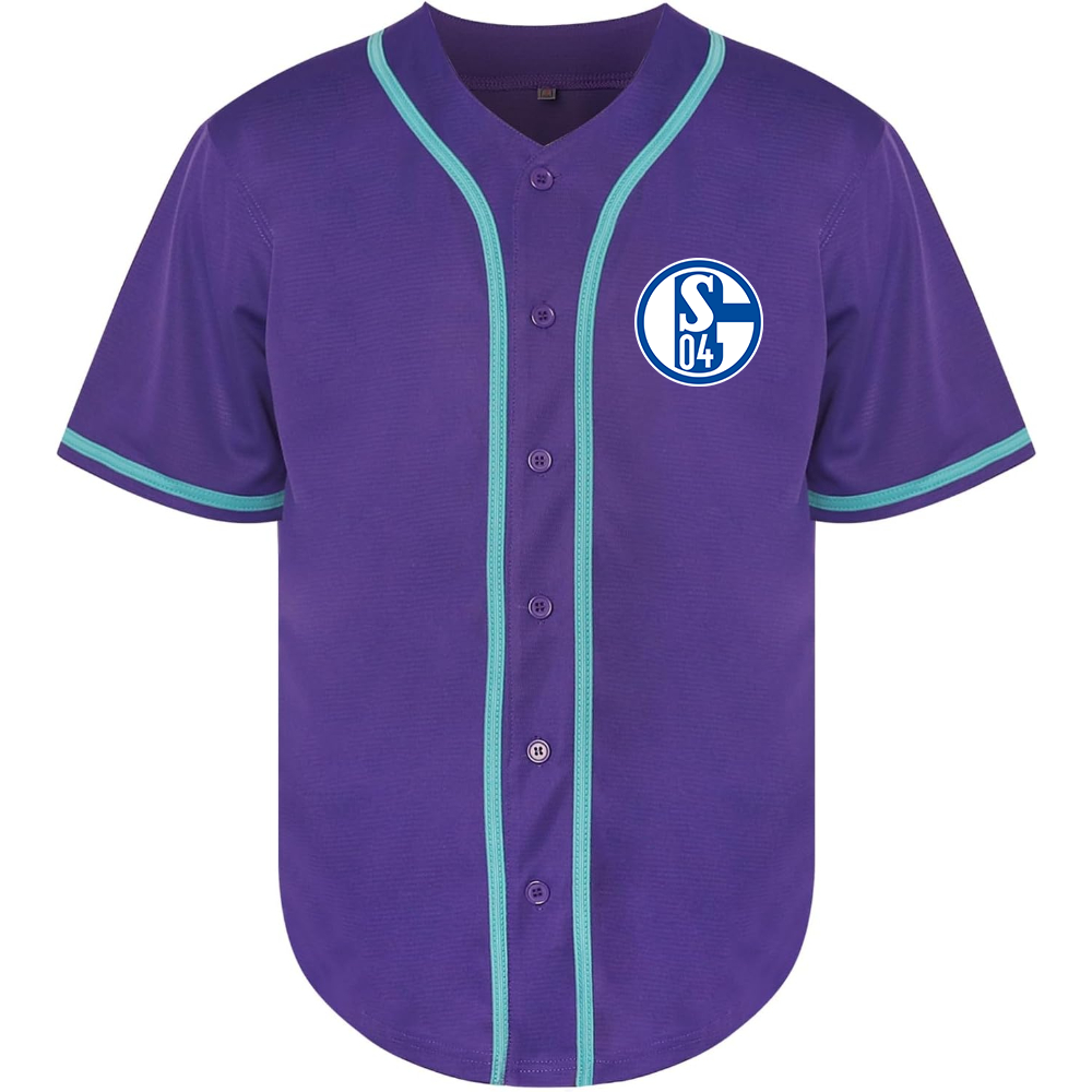 Men's Schalke 04 FC Baseball Jersey