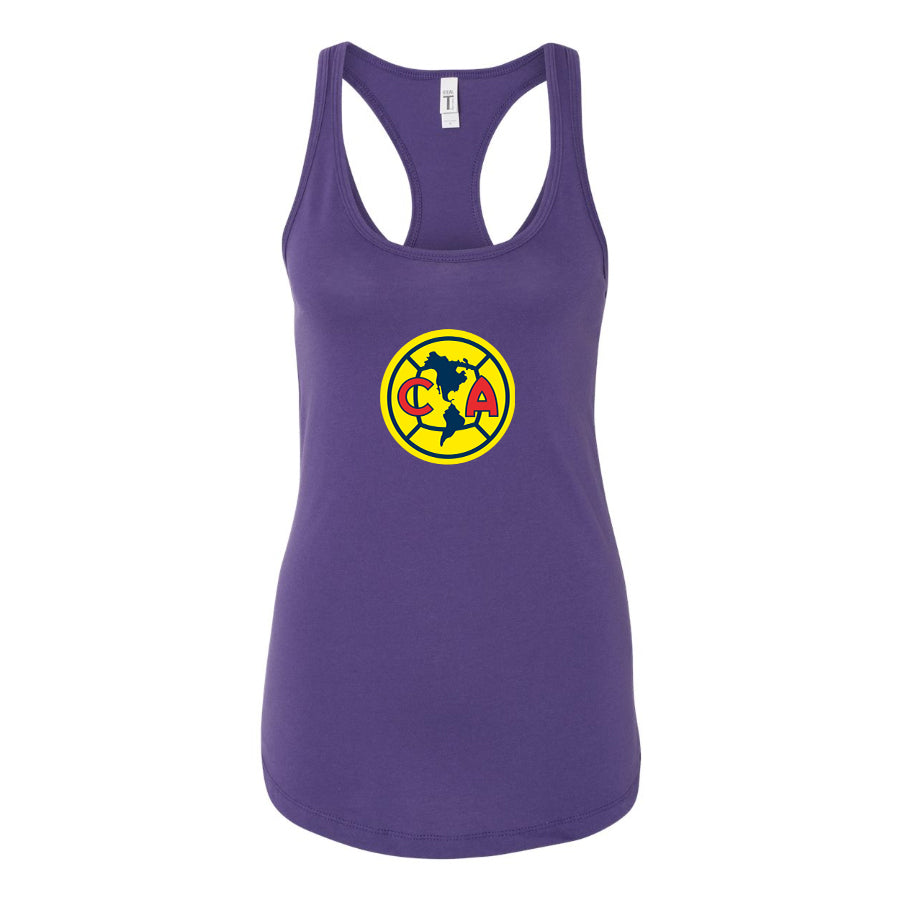 Women's Club America Football Racerback Tank Top