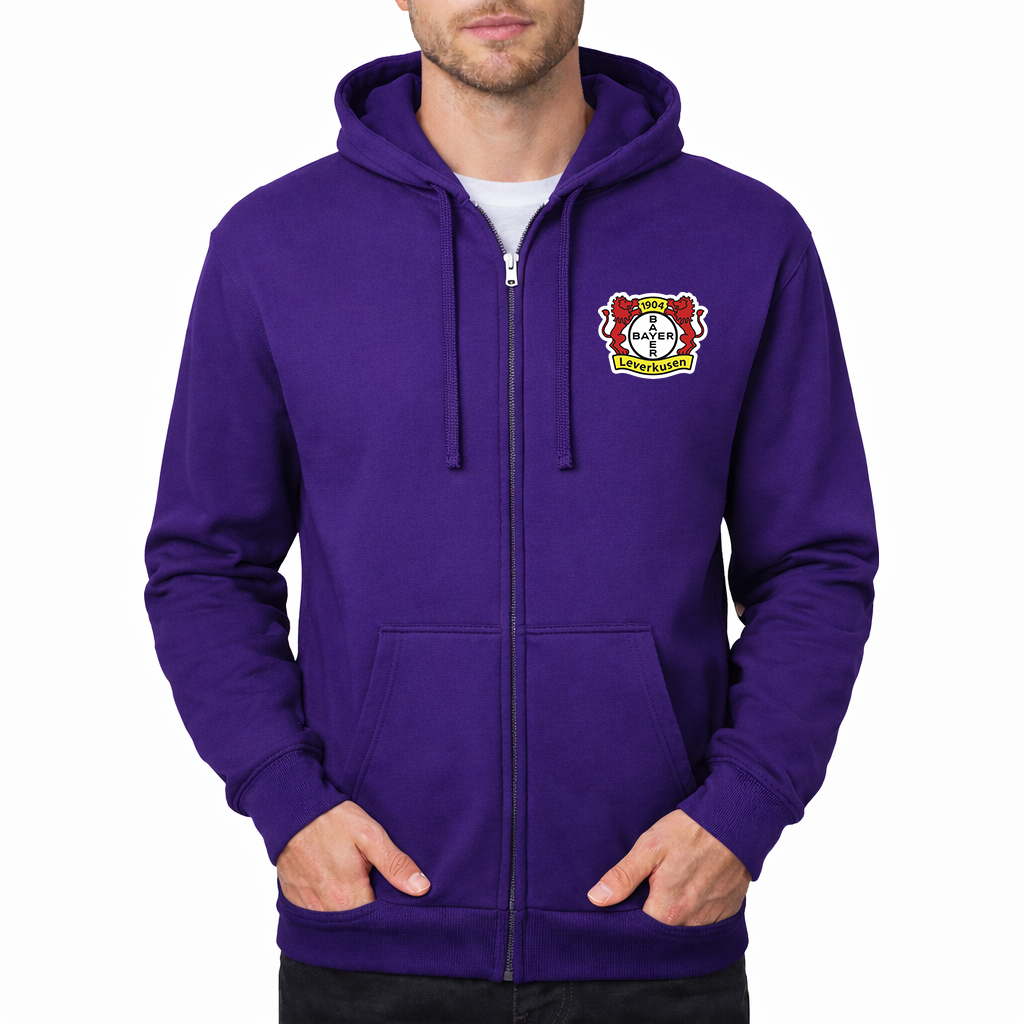 Men's Bayer Leverkusen FC Zipper Hoodie