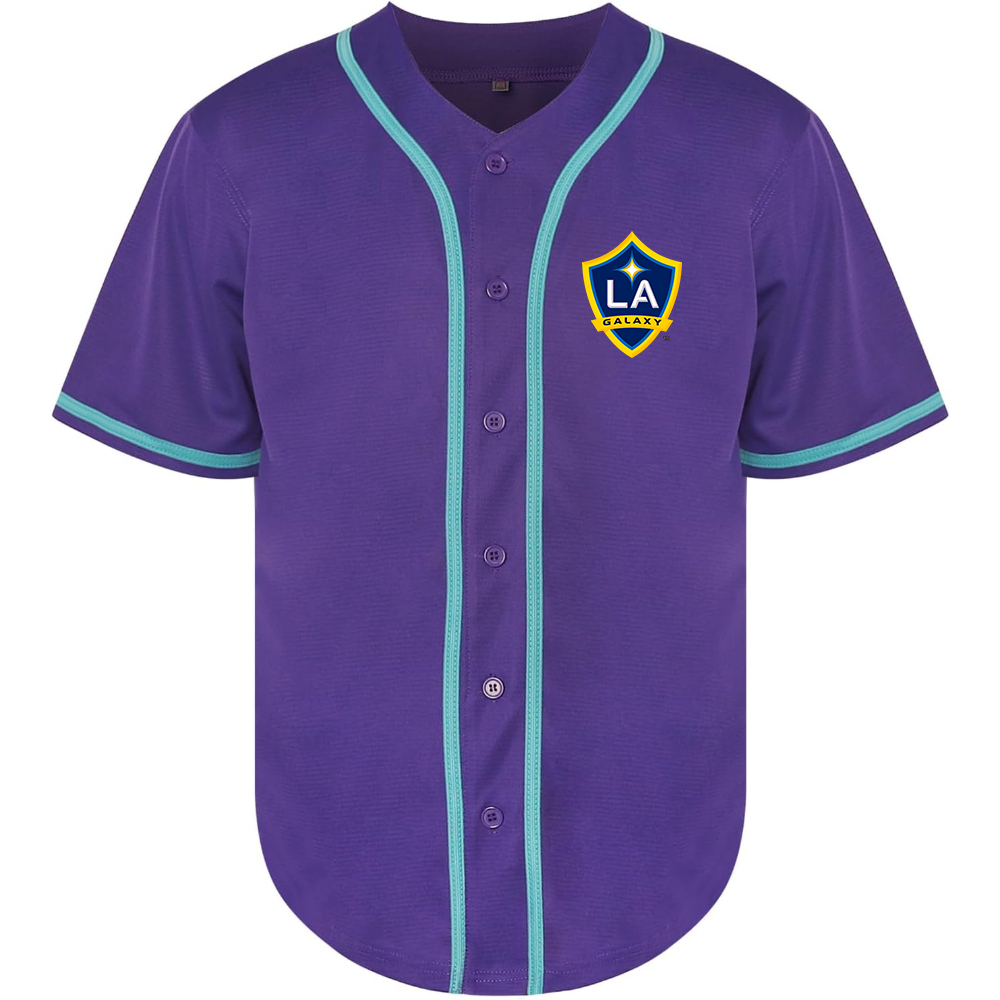 Men's LA Galaxy FC Baseball Jersey