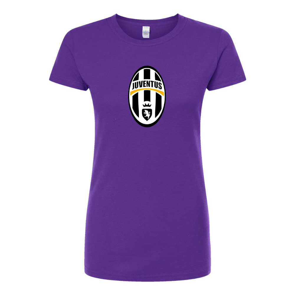 Women's Juventus Football Club Classic Round Neck T-Shirt