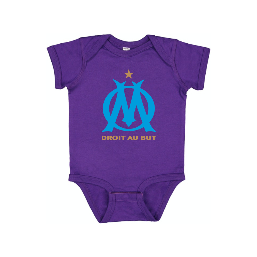 Olympique de Marseille FC Baby Romper Onesie