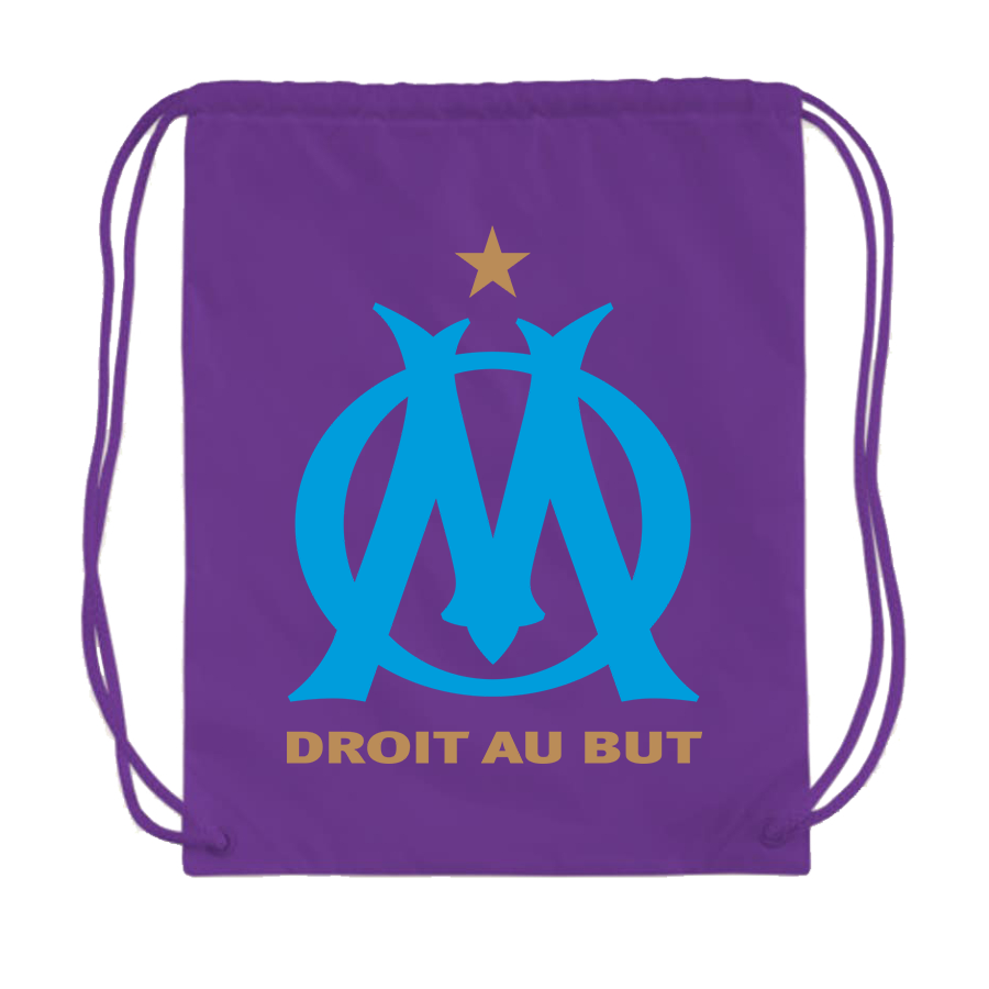 Olympique de Marseille FC Drawstring Bag