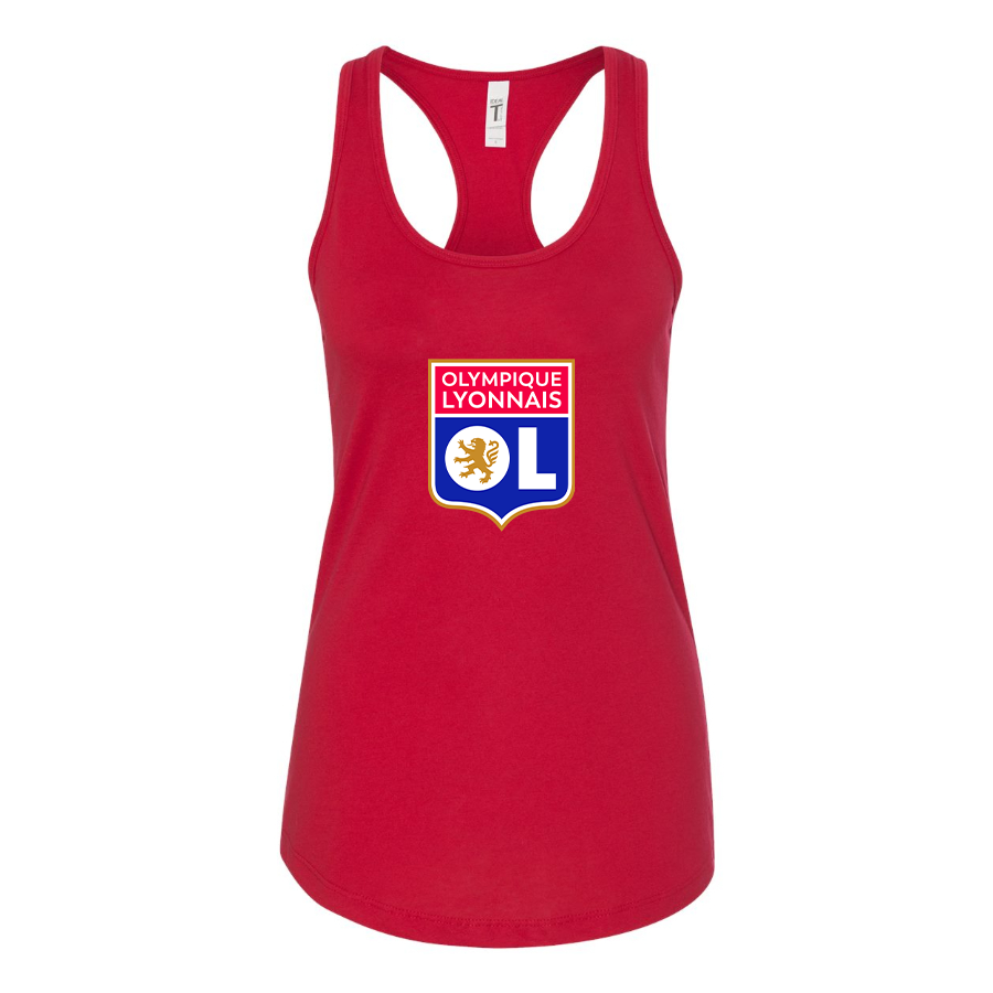 Women's Olympique Lyonnais FC Racerback Tank Top