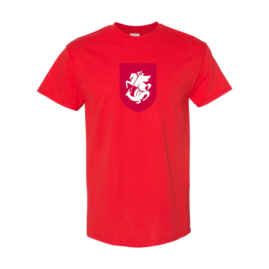 Youth Kids Georgia National Soccer Team Cotton T-Shirt