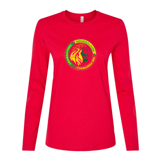 Women's Senegal National Soccer Team Long Sleeve T-Shirt