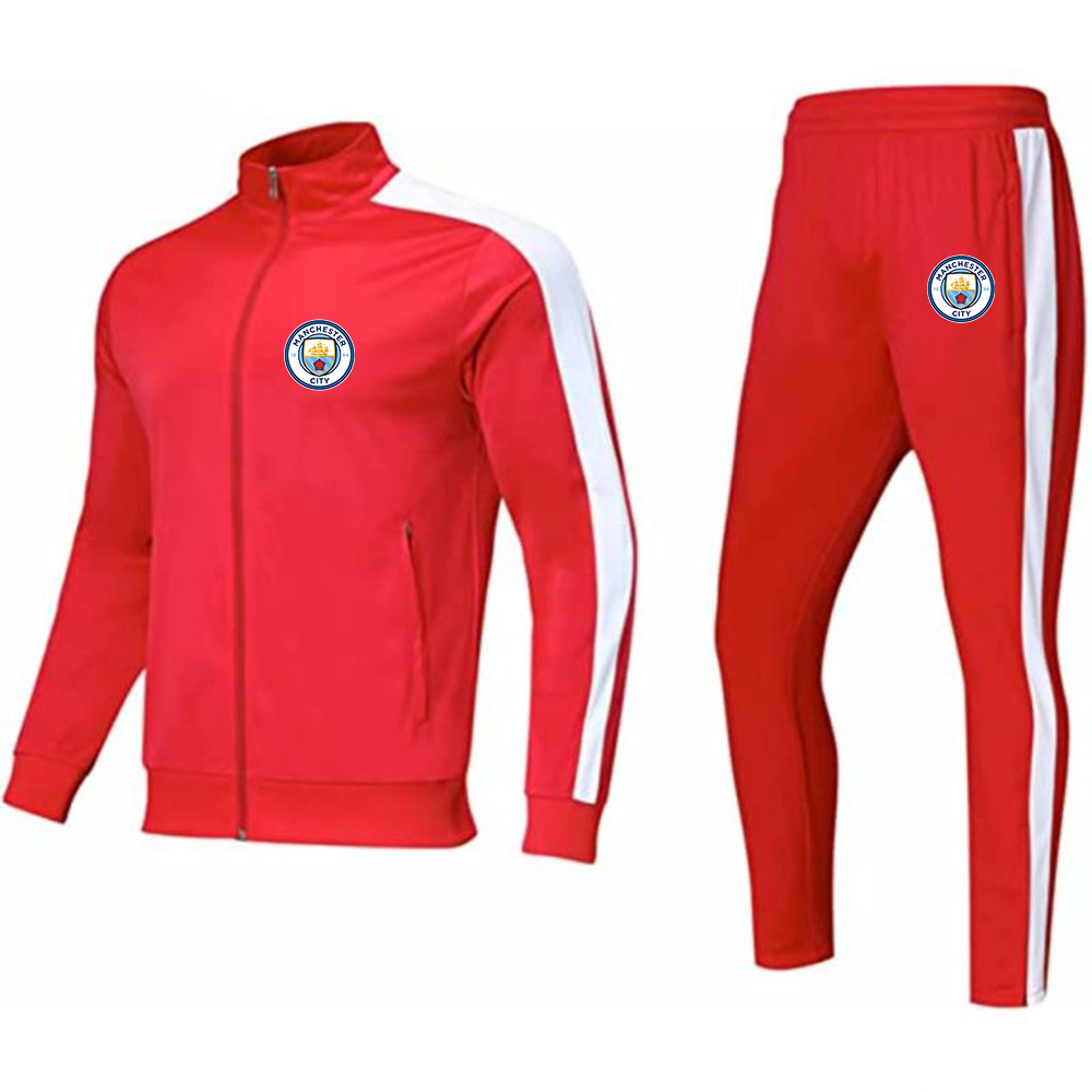 Men's Manchester City Soccer Logo Dri-Fit TrackSuit