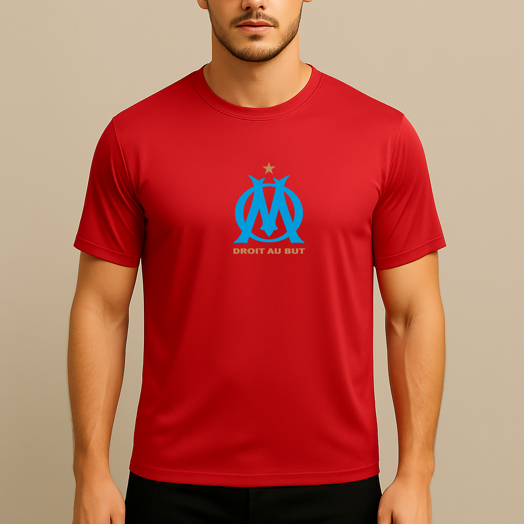 Men's Olympique de Marseille FC Polyester T-Shirt
