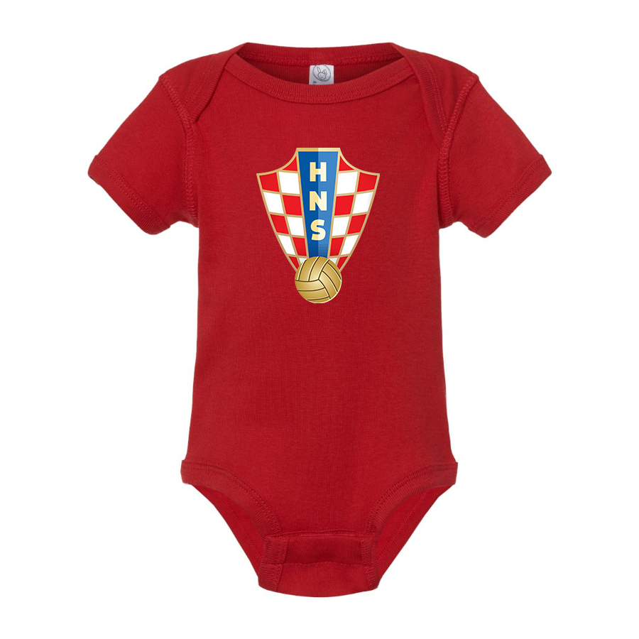 Croatia National Soccer Team Baby Romper Onesie