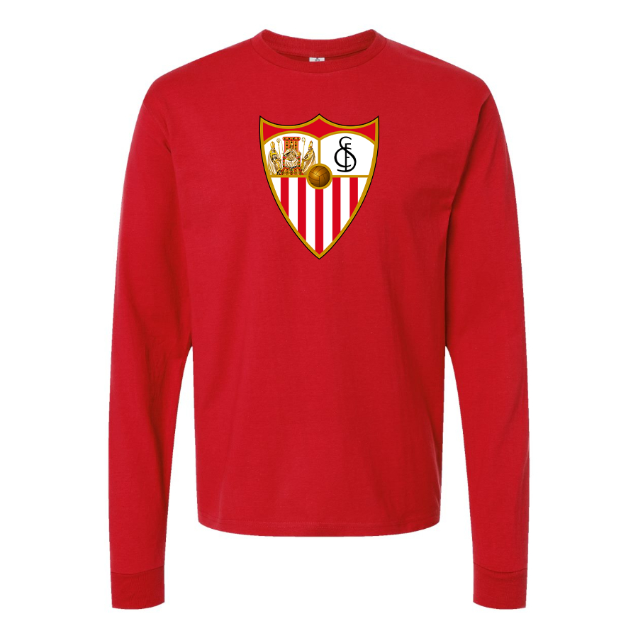 Youth Kids Sevilla FC Long Sleeve T-Shirt