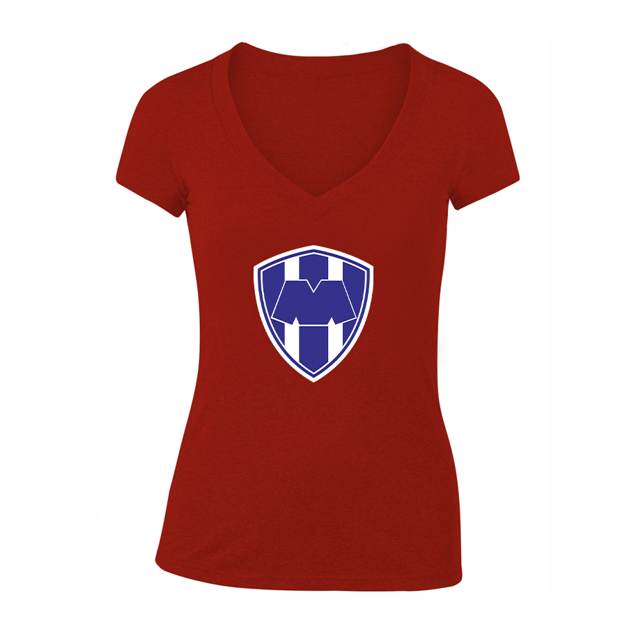 Women's Monterrey FC V-Neck T-Shirt