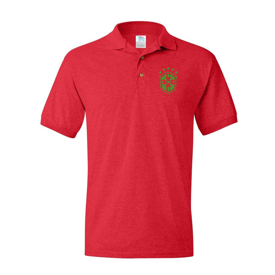 Men's Brazil Soccer Dry Blend Polo