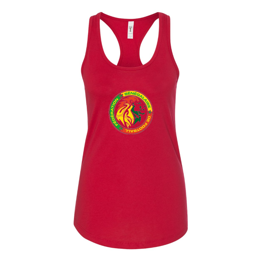 Women's Senegal National Soccer Team Racerback Tank Top