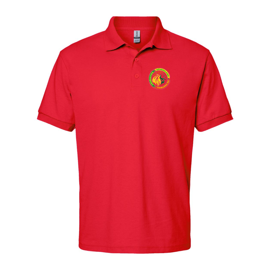 Men's Senegal National Soccer Team Dry Blend Polo