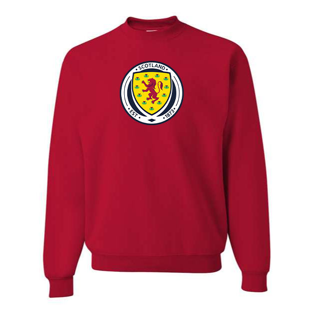 Men's Scotland National Soccer Team Crewneck Sweatshirt