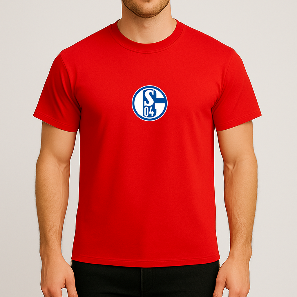 Men's Schalke 04 FC Cotton T-Shirt