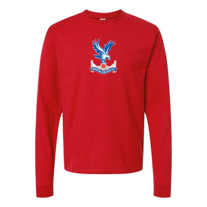 Men's Crystal Palace F.C Cotton Long Sleeve T-Shirt