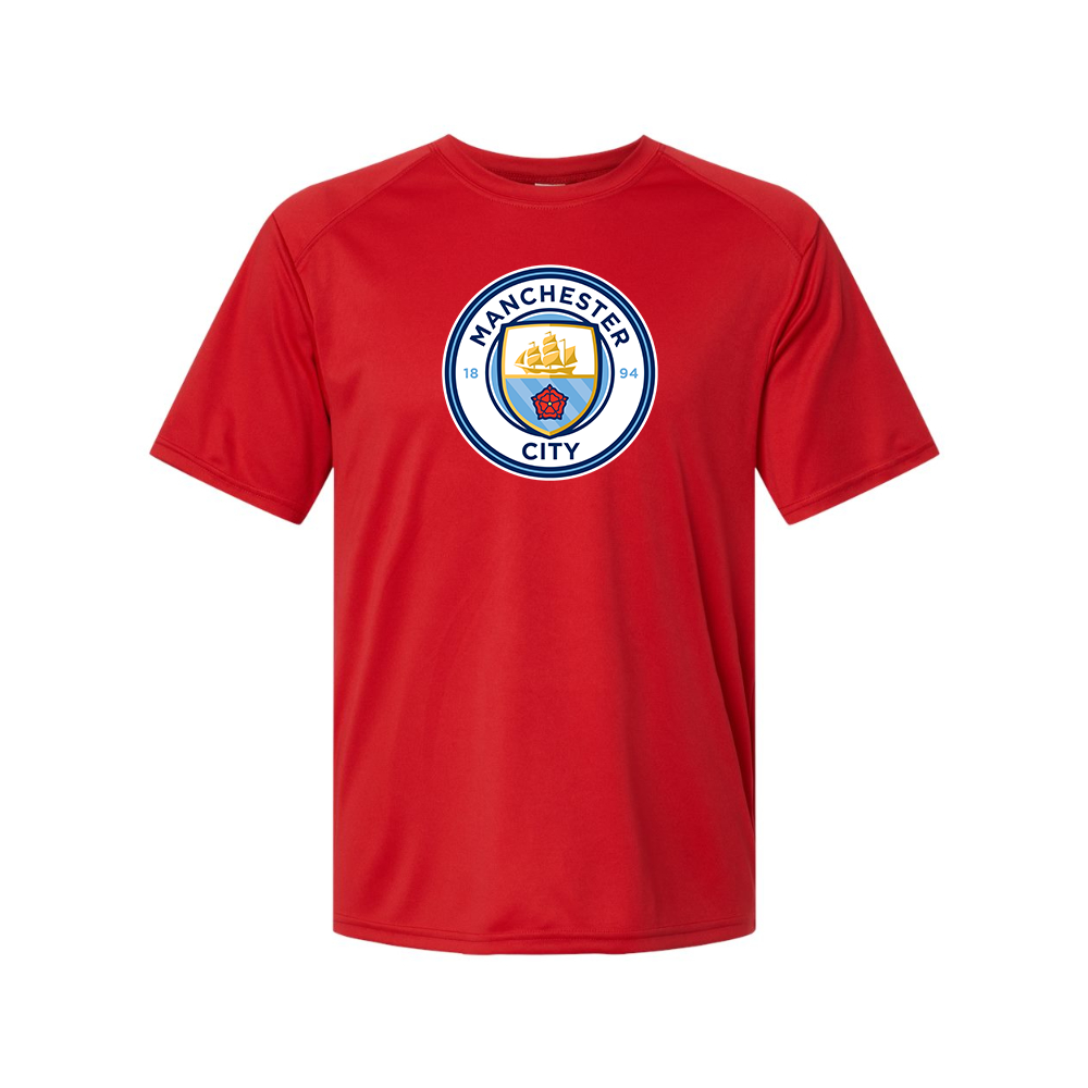 Men's Manchester City Soccer Performance T-Shirt