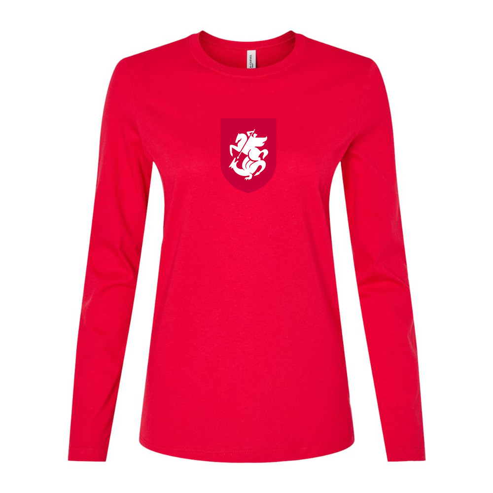 Women's Georgia National Soccer Team Long Sleeve T-Shirt