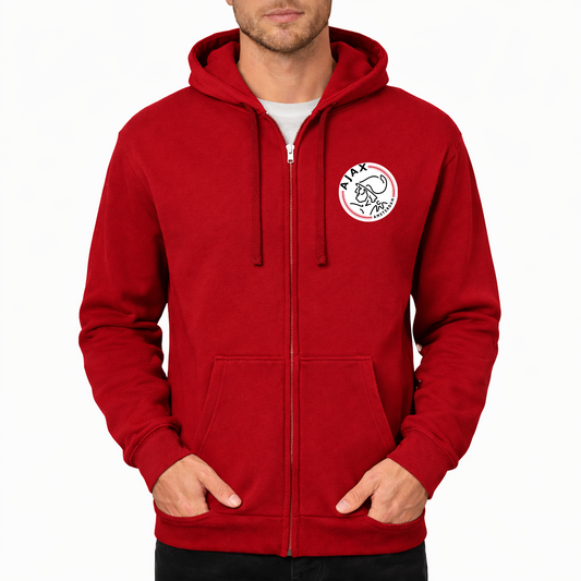 Men's Amsterdamsche FC Ajax Zipper Hoodie