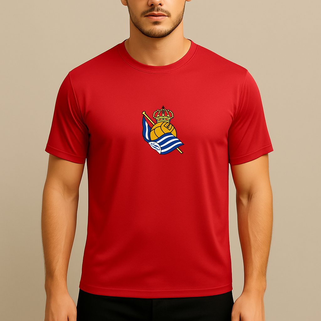 Men's Real Sociedad FC Polyester T-Shirt