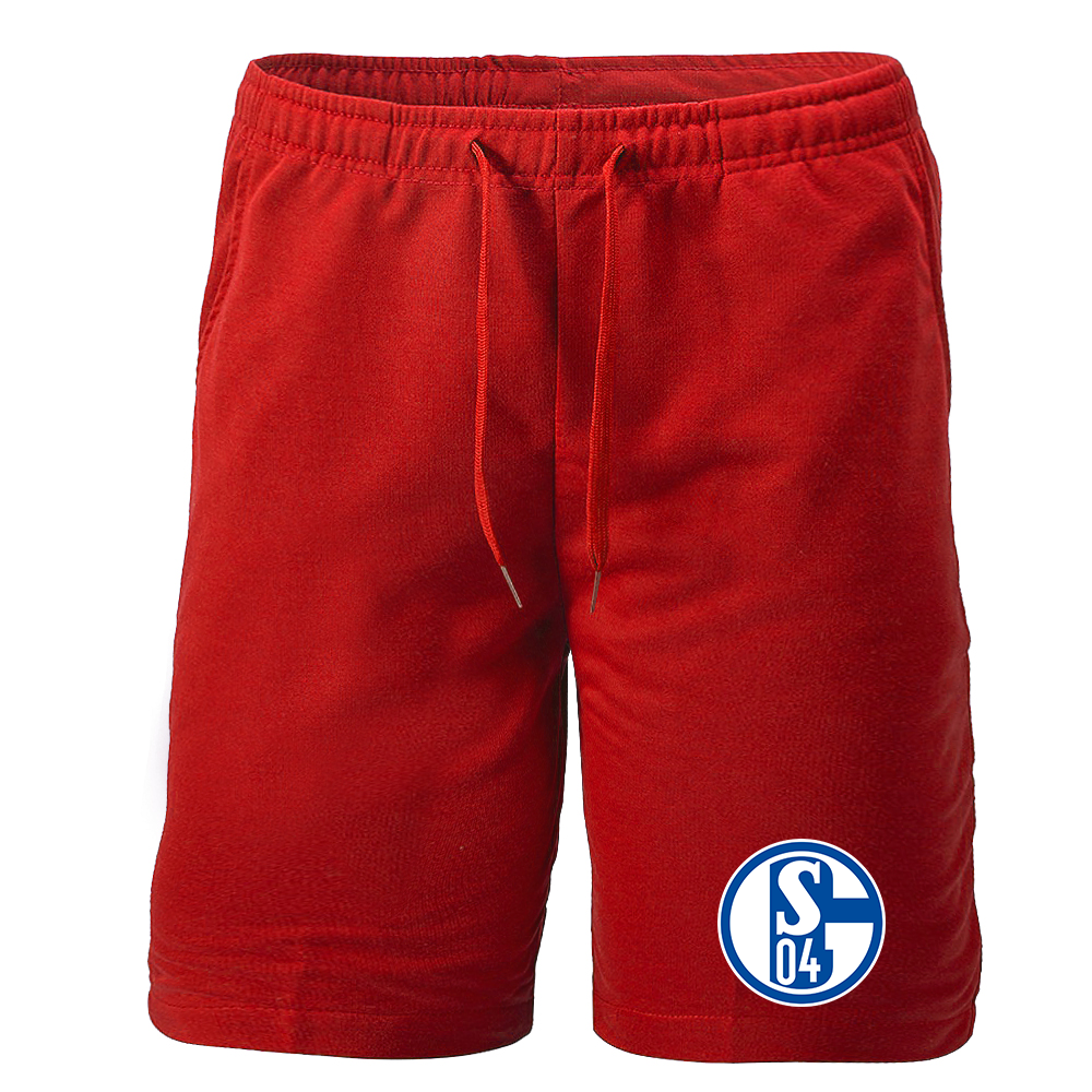 Men's Schalke 04 FC Athletic Fleece Shorts