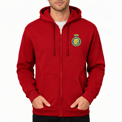 Men's Al Nassr FC Zipper Hoodie