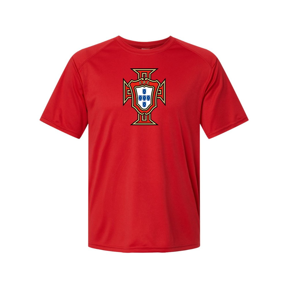 Men's Portugal National Soccer Team Performance T-Shirt