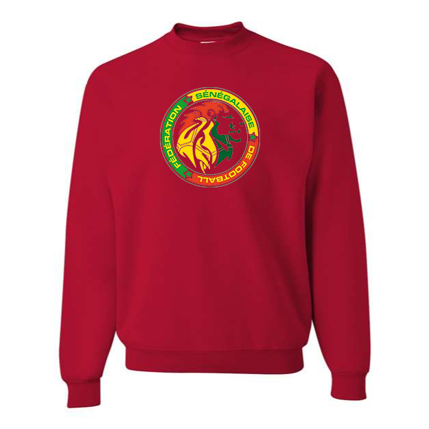 Men's Senegal National Soccer Team Crewneck Sweatshirt