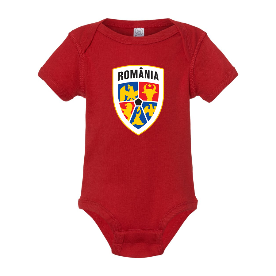 Romania National Soccer Team Baby Romper Onesie